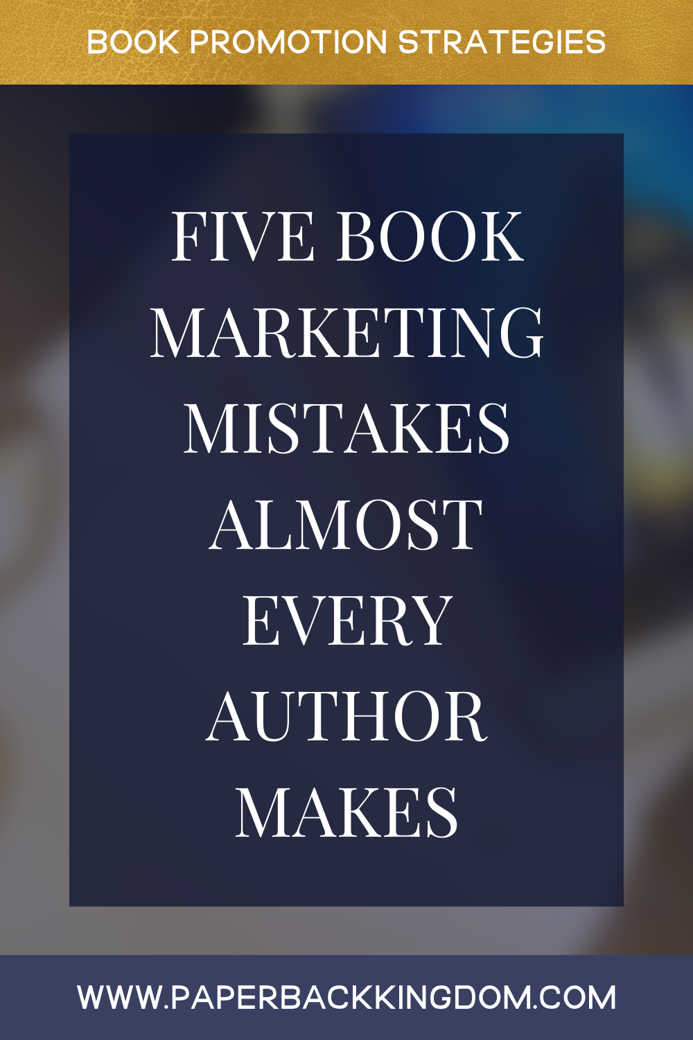 Five Book Marketing Mistakes Almost Every Author Makes - I know that you got into authorship because you loved to write, but not necessarily because you signed up to learn marketing. Unfortunately, authorship is a business, which means that like it or not, marketing is now a part of your job. But I want to ease the pressure here by emphasising that it's normal to make mistakes in the beginning. After all, it's a completely new skillset that you're trying to master. That's why I want to set you up for success by sharing some of the most common marketing mistakes I see time and time again when new authors step into the online space.
