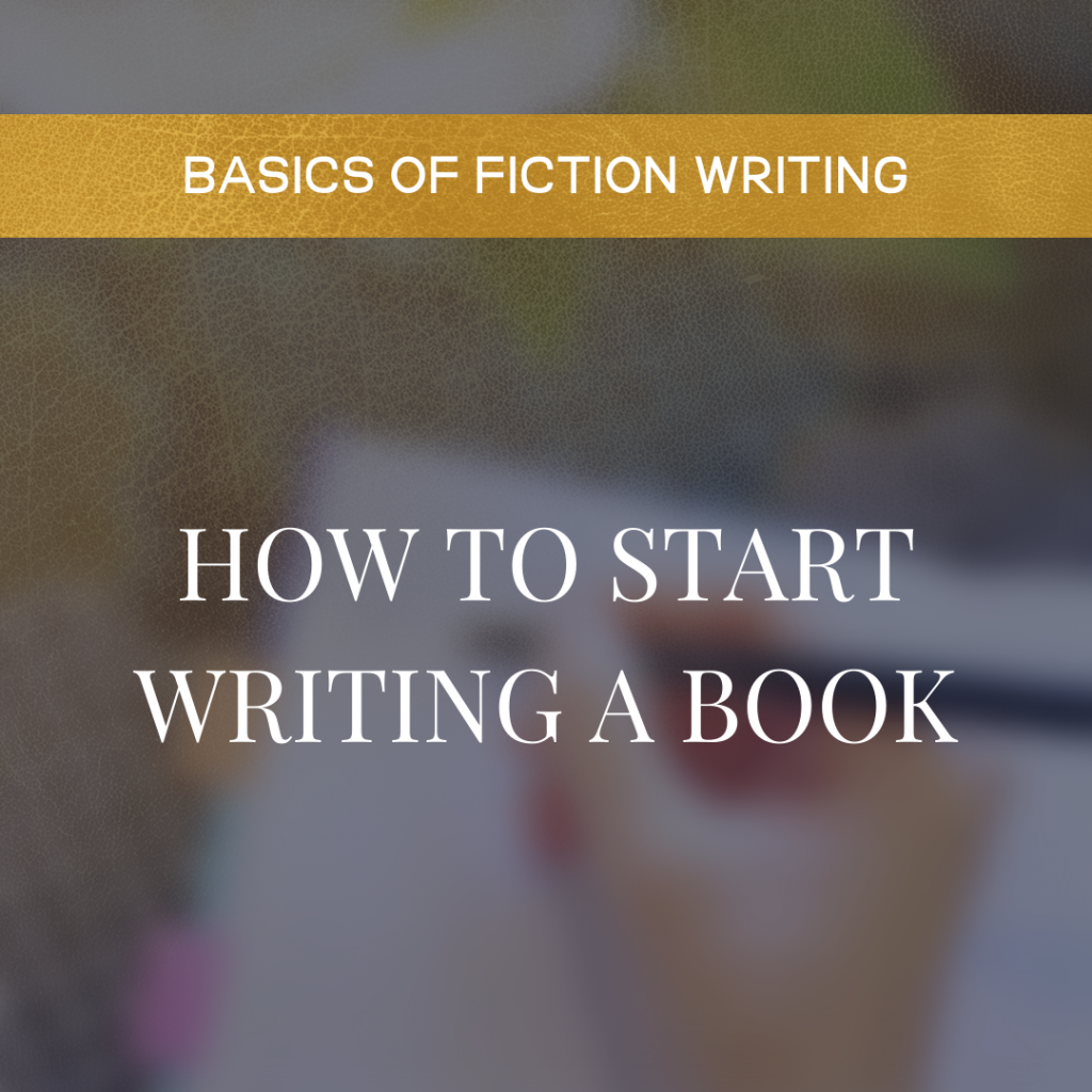 How To Start Writing A Book
