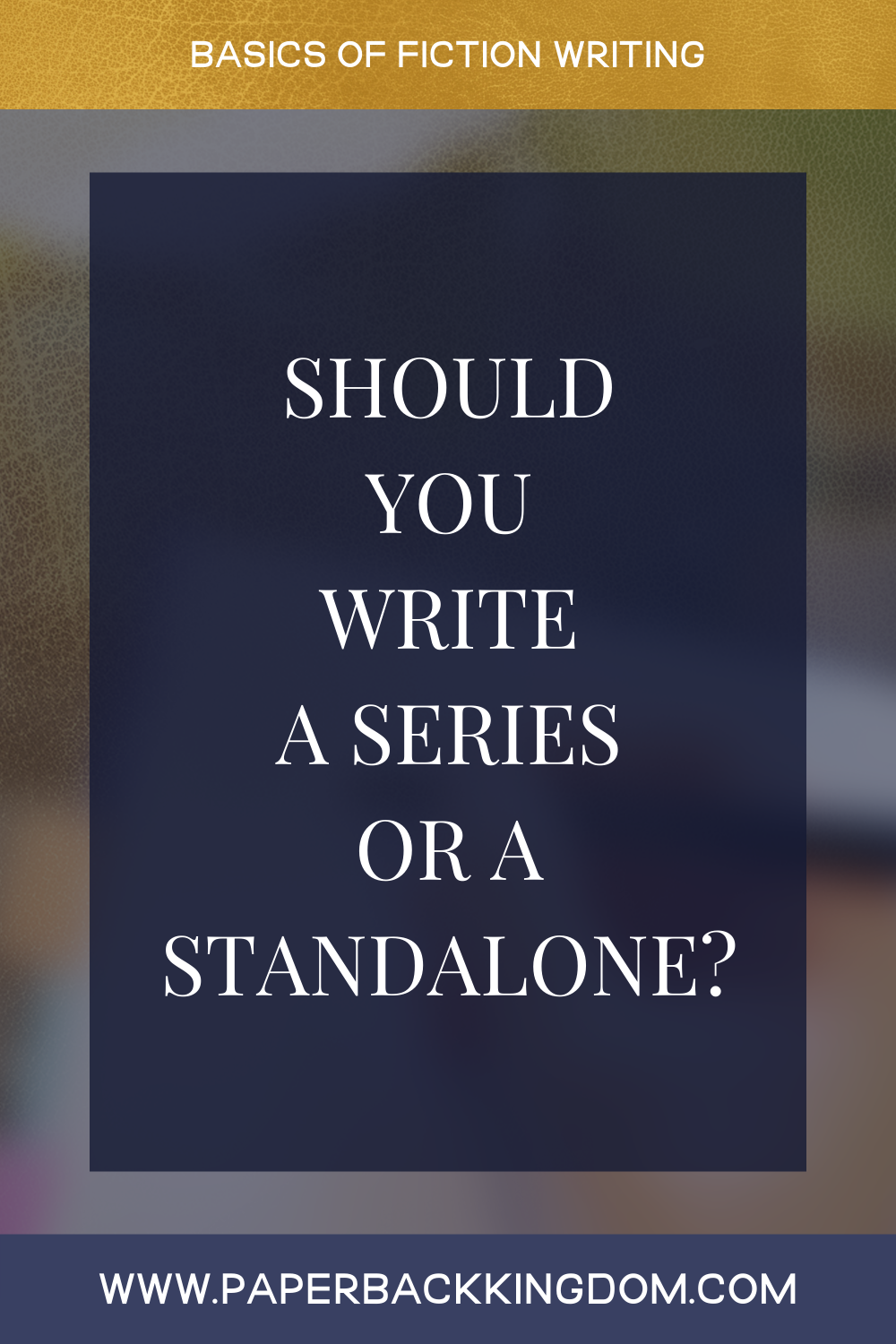Should You Write A Series Or Standalone? - Sometimes, we don't set out to write more than one book, but we feel compelled to continue the story. That is our creative flow talking, our imaginations conjuring more ideas than we can keep up with. So if you're debating whether to write a standalone or a series, let me give you some guidelines to help you make a decision.
